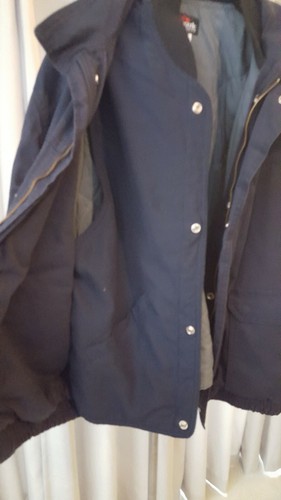 Bulwark FR JLJ8NV3 Men's Bomber Jacket Flame Resistant  EXCEL FR - 7oz. w/Liner