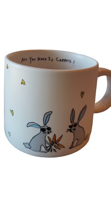 Jack s Carrots Designer Collection Coffee Mug ALL YOU NEED IS CARROTS By Magenta