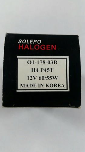 Solero Halogen Bulb blue Ski Doo Most 78-98 L6055HBL 12V 60/55W Snowmobile