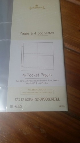 Hallmark Photo 4- Pocket Pages for 12