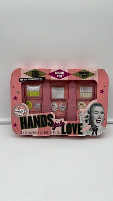 New Soap & Glory Hands Yule Love 3 Hand Creams, 1.69 fl oz, Gift Set