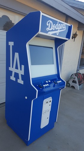 Multicade arcade jamma with 1299 games LA Dodgers Themed