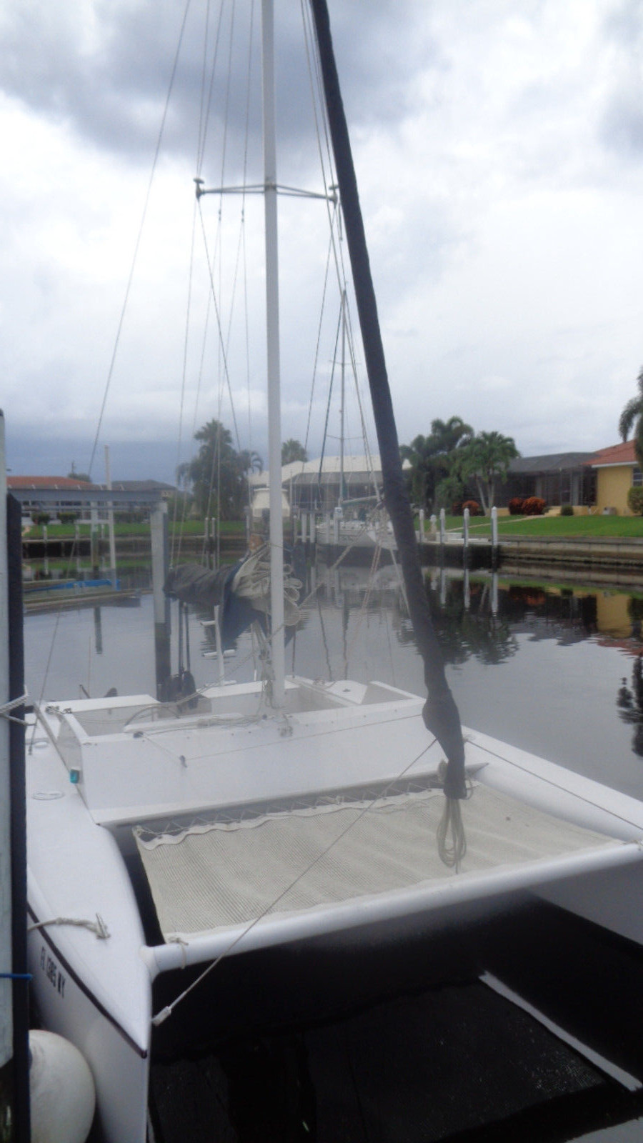 2001 TOMCAT 6.2 CATAMARAN WITH TRAILER