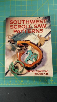 Southwest Scroll Saw Patterns + setting up your woodshop book lot