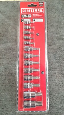 CRAFTSMAN CMMT49294 TORX BIT SET  13 PC TORX Brand New 