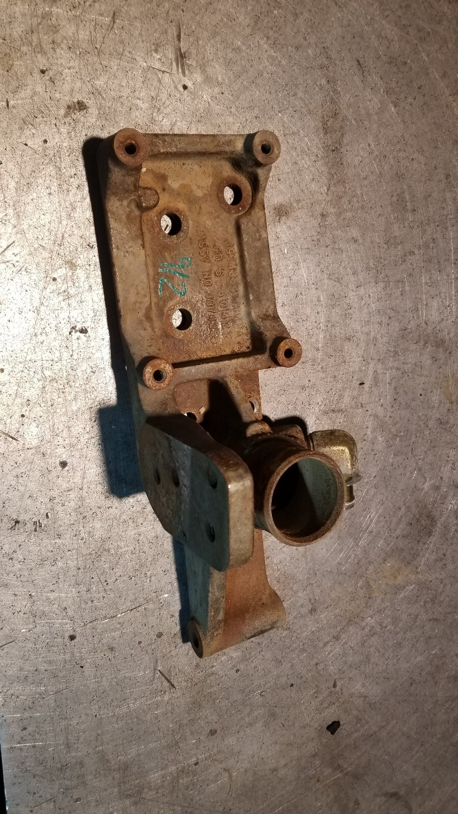 03-07 Dodge Ram Cummins 5.9L Engine Bracket 3974354 Ac compressor bracket - Picture 1 of 6