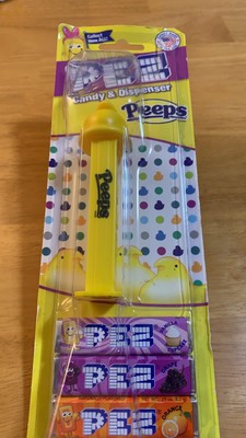 PEEPS CHICKS EASTER PEZ CANDY DISPENSER LIMITED EDITION ICONIC YELLOW CHICK