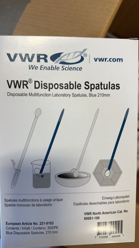 Vwr Disposable Spatulas 80081-188 300/pk