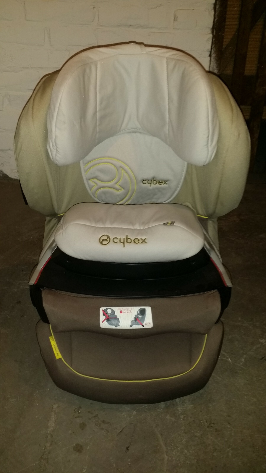 Kindersitz Cybex Juno Fix - Beige 9-18kg mit Isofix | ADAC Note 2,0 - GEBRAUCHT