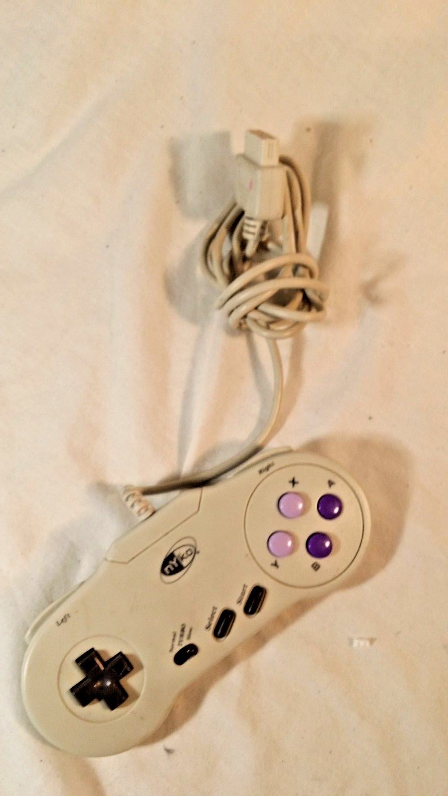 NYKO Super NES Controller w/ Auto Turbo Function Super Nintendo Wired Remote