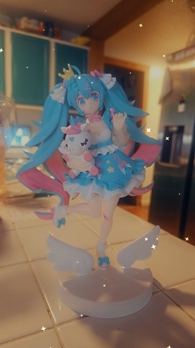【中古】未開封)TENITOL モモ　フリュー[92][249008273144] TENITOL Yumekawa Princess Hatsune Miku Figure FURYU VOCALOID