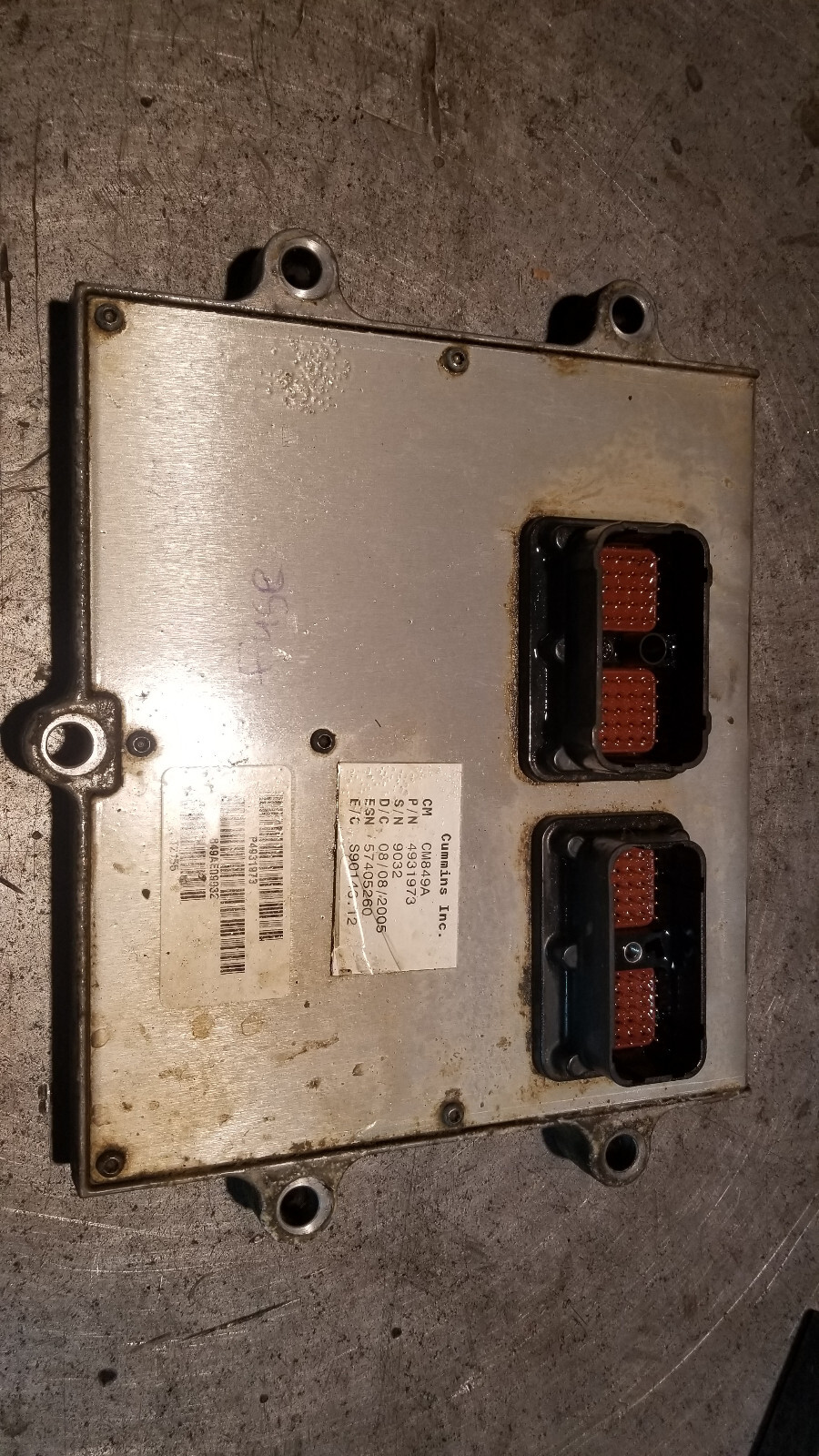 CUMMINS CM849A 4931973 ECM - Picture 1 of 5