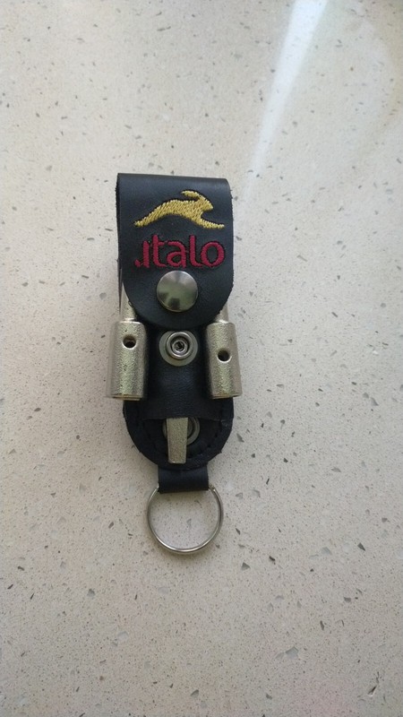 Porta Chiave Tripla Portachiavino Capotreno Macchinista Manovratore Ferroviere