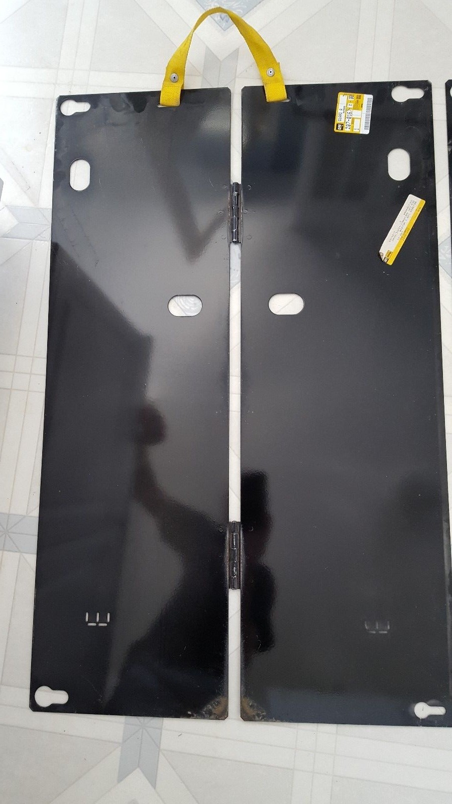 Caterpillar, 207-0161, 0164 & 0167 EXCAVATOR Folding Black Metal Vandalism Guard