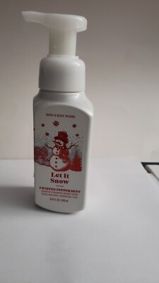 Let It Snow, Twistted Peppermint Gentle Foaming Hand Soap.