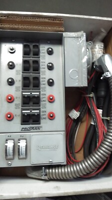 Reliance Controls 31410CRK 10 Circuit Portable Generator Transfer Switch Kit