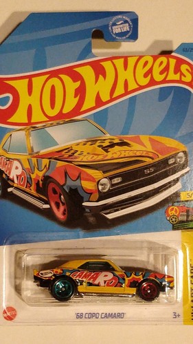 ミニカー HotWheels '68 COPO CAMARO 0088796105704