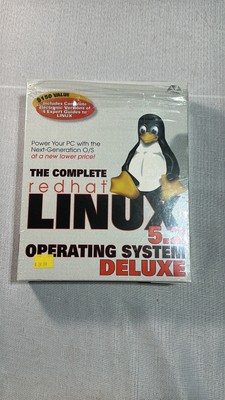 The Complete Redhat Linux 5.2 Operating System Deluxe Vintage (Rare) (Pre-Owned)