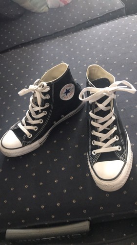 CONVERSE Chuck Taylor All Star Shoes High Top Black 8 Women’s / 6 Men’s