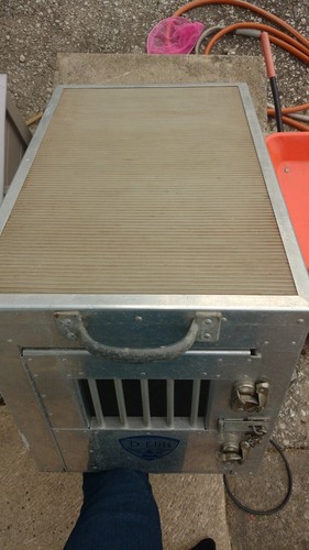 Vintage D-Flite Aluminum kennel product by Defiance Metal/ Deshler division