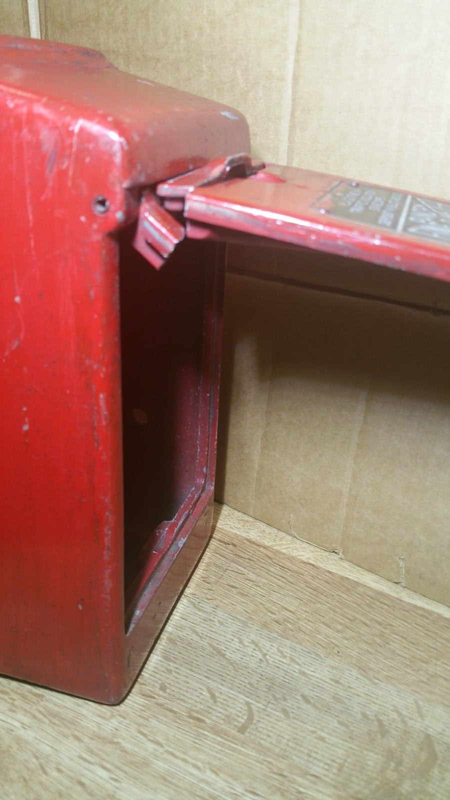 Vintage Duncan Fine-O-Meter 9"x6"x5" Trafic Violation Fine Collection Box