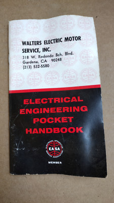 EASA Electrical Engineering Pocket Handbook Manual USA Vintage 1988 St. Louis