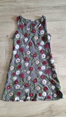 tolles Winterkleid Stiefelkleid Kleid Rock zum Stiefel  Blumen ENNA Gr. 38