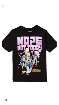 Minecraft Dungeons Boys Logo OFFICIAL T-Shirt, Short Sleeve  X-Lg  14/16