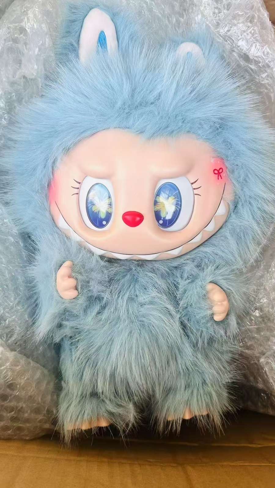【海外限定】ZIMOMO LABUBU ぬいぐるみブルー 海外限定】ZIMOMO LABUBU ぬいぐるみブルー - メルカリ