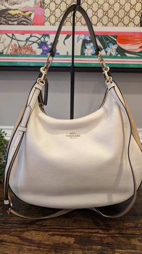 COACH 2wayレザーバッグ H5C-9977 Old Coach 2way Handbag 9977 Shoulder Bag Camel Leather