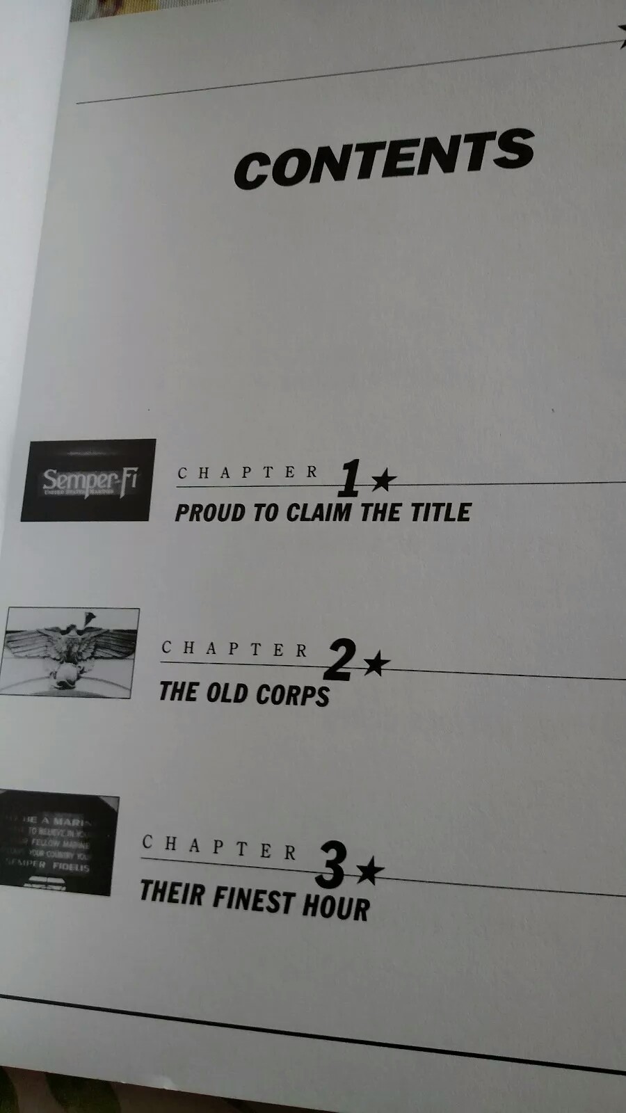 The Marine Book - Operation Desert Storm - SC Book - Potrait Military Elite