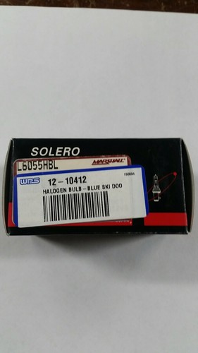 Solero Halogen Bulb blue Ski Doo Most 78-98 L6055HBL 12V 60/55W Snowmobile