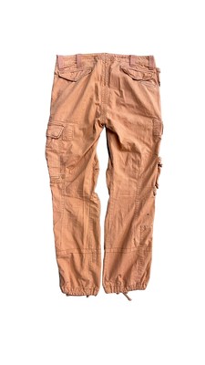 VTG Ralph Lauren Polo Orange Pant Mans Cargo Pants Sz 36x32