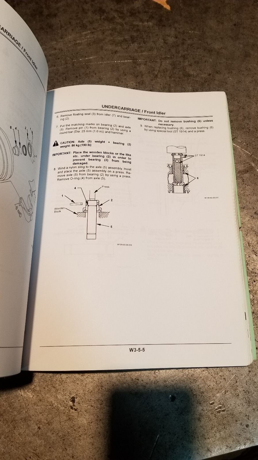 ZAXIS 650LC-3 670LCH-3 WORKSHOP MANUAL W1J7-E-00 - Picture 3 of 6