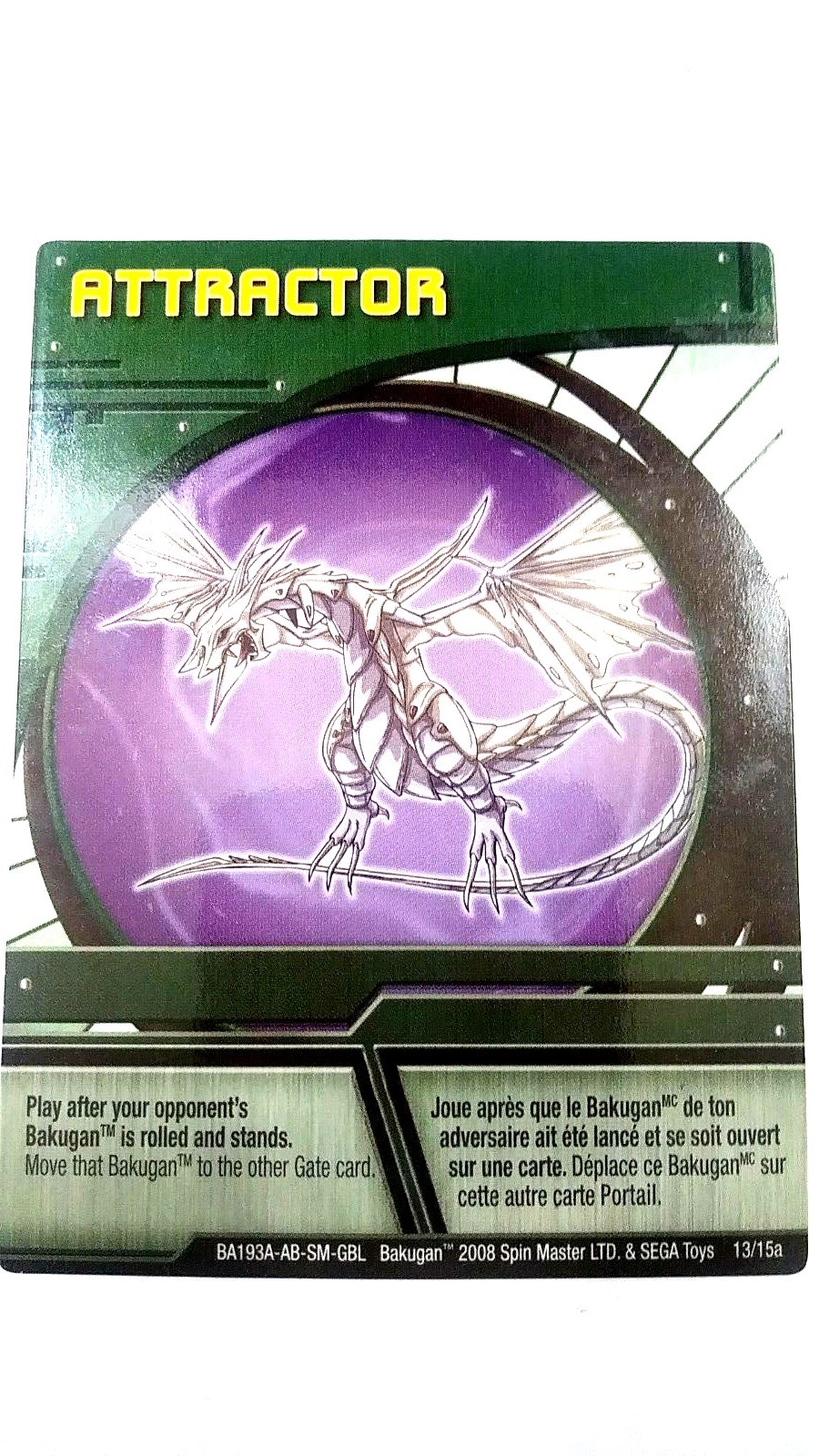 Bakugan Collectible Attractor Card Game: