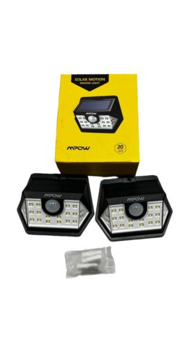 MPOW Solar Motion Sensor Light (Set of 2 Lights)
