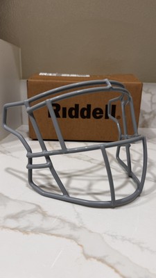 Riddell Speed FLEX Football Helmet SF-2EG-SW Face Mask LIGHT GRAY FACEMASK