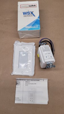 NOS Acuity Controls SensorSwitch WSX PDT EZ D WH Wall Switch Occupancy Sensor