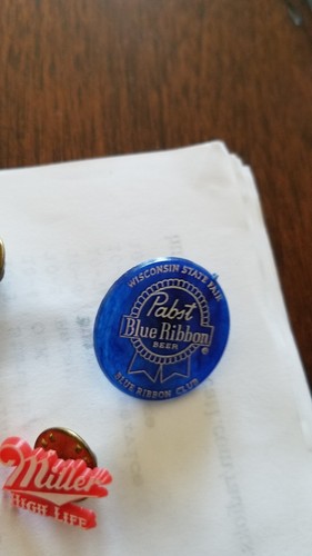 Hard Plastic Pins BEER AND WINSTON CIG.PINS