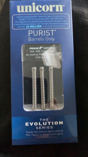 Unicorn Evolution Darts 24g 25g 26g grams Tungsten Phil Unicorn Evolution Darts 24g 25g 26g grams Tungsten Phil