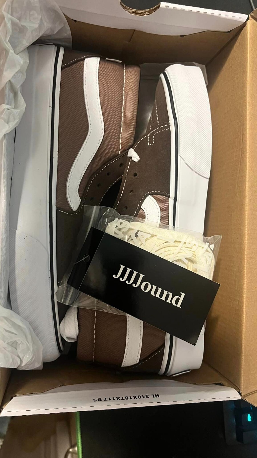 VANS JJJound ブラウン sk8-mid vlt lx JJJJOUND x Vans Sk8-Mid VLT LX BROWN size 7 | eBay