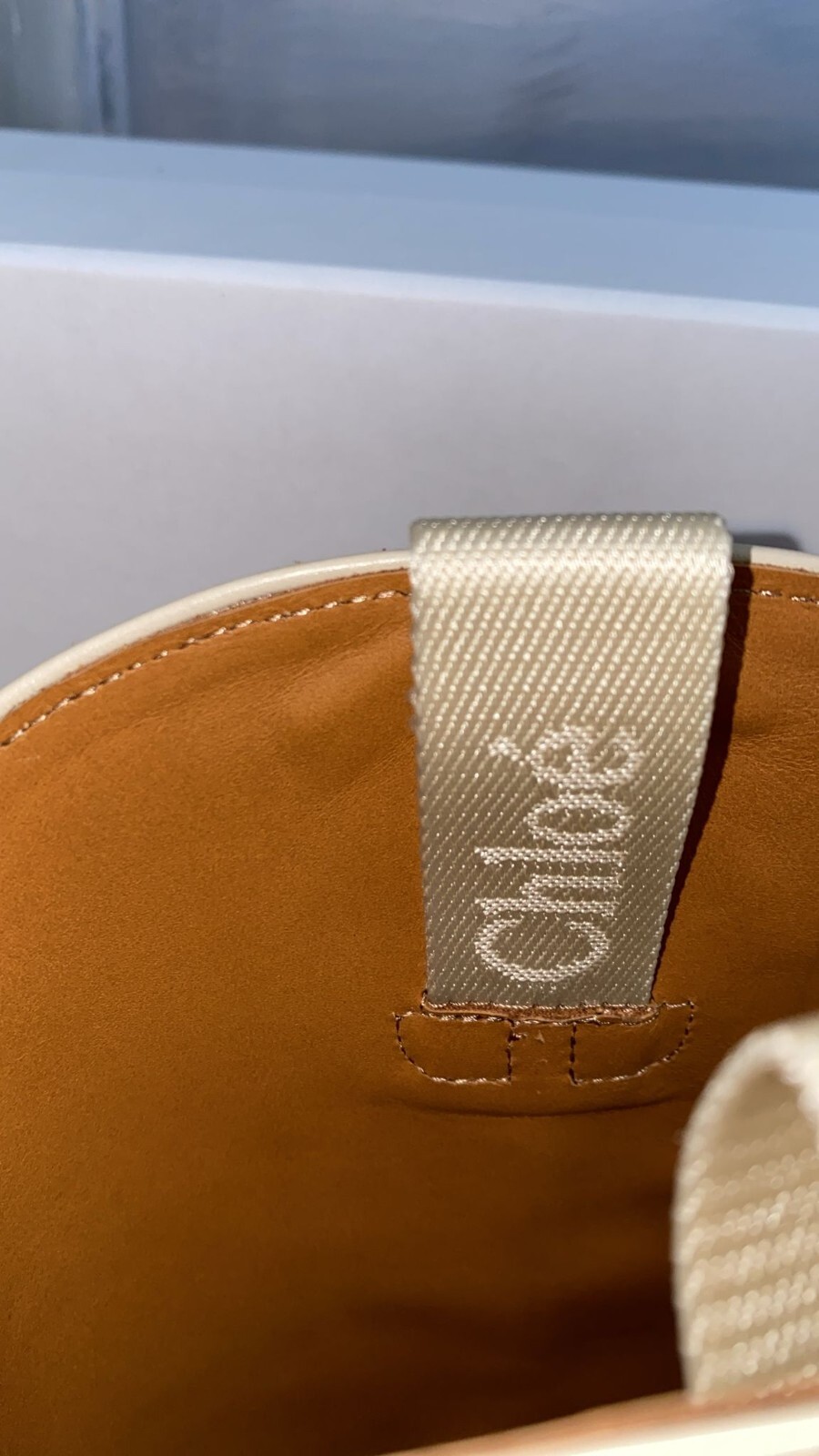 Pre-owned Chloé Texan Cowboy Boots In Leather Women Brown Size Eu 36 Ch