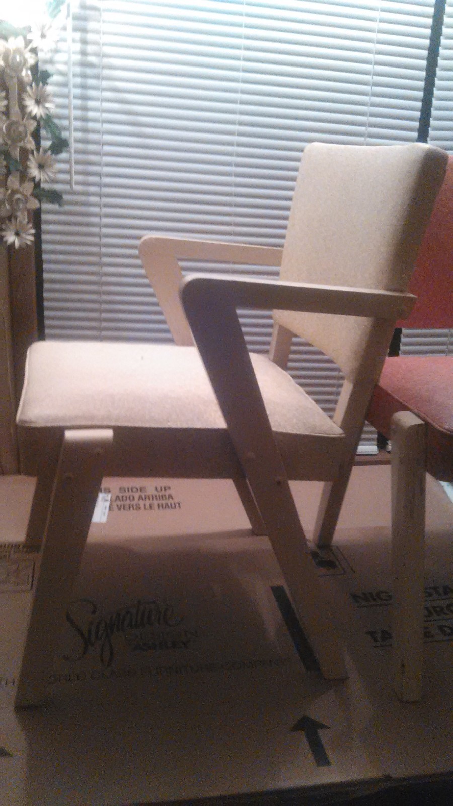 SET OF MID CENTURY MODERN BY BAUMRITTER FOR VIKO ZEE ARM VINYL SEAT RETRO CHAIRS