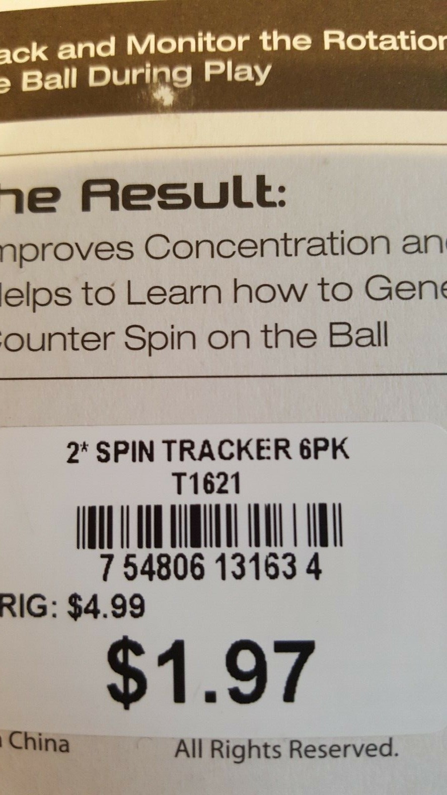 Stiga Master Series Spin Tracker Table Tennis Balls 5 Packs New