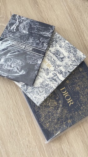 Dior ノート３冊セット Dior ノート3冊セット Christian Dior Notebook NEW 3 book set