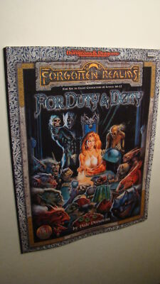 MODULE - FOR DUTY & DEITY *NEW MINT 9.8* DUNGEONS DRAGONS FORGOTTEN REALMS][