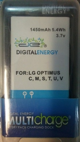 Digital Energy LG Optimus Li-ion Battery Desktop Charger
