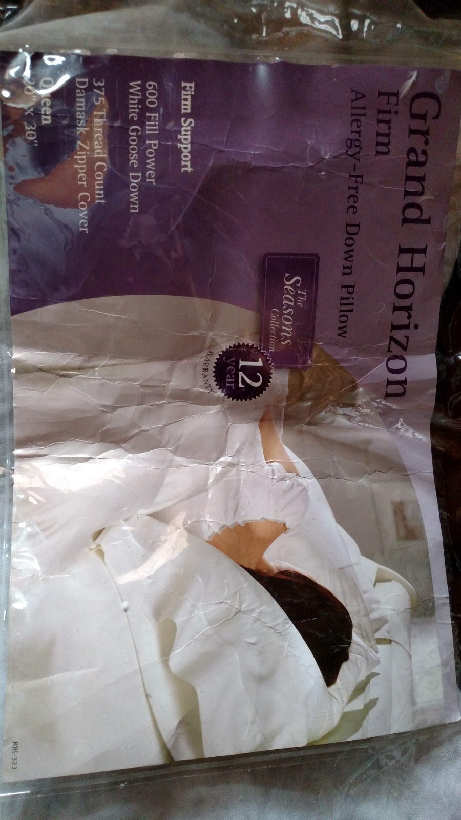 2 - Used White Goose Down Pillows for filling (see label photos for contents)