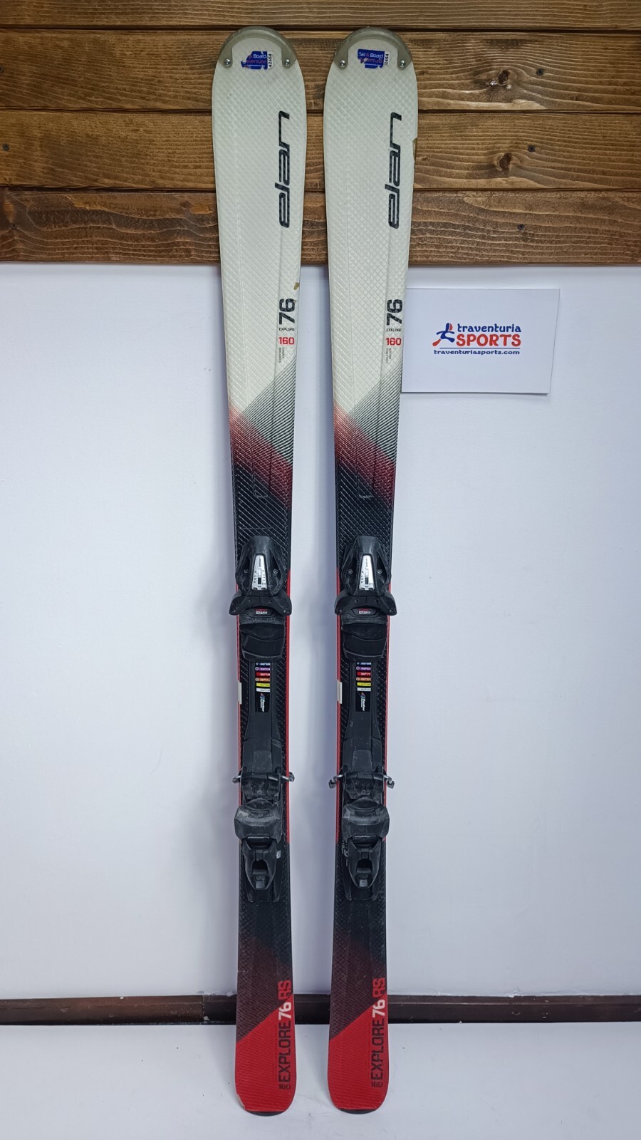 Elan Explore 76 160 Ski + Elan ESP 10 Bindings Winter Sport