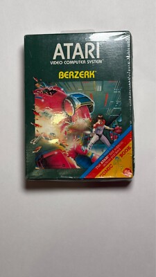 NEW Atari 2600 Berzerk 1982 CX2650 SEALED AND SHRINK WRAPPED